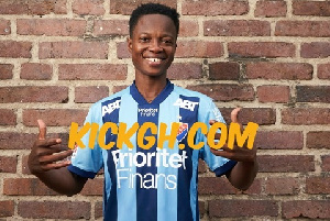 Portia Boakye has completed a move to Swedish side Djurgarden Fotboll