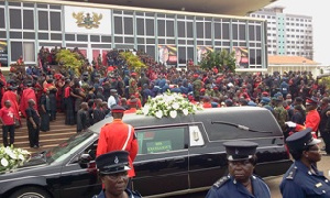 Mills Body Arrives @ Statehouse