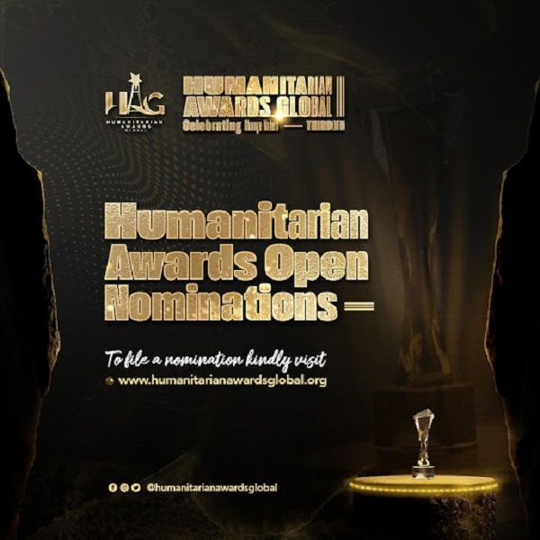 The 3rd edition of Humanitarian Awards Global categories are officially opened