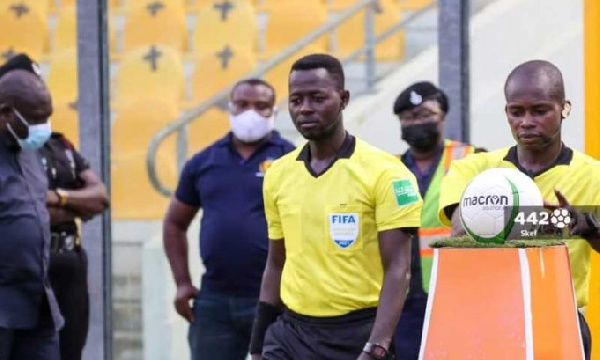 Ghanaian assistant  referee Kwasi Brobbey Acheampong