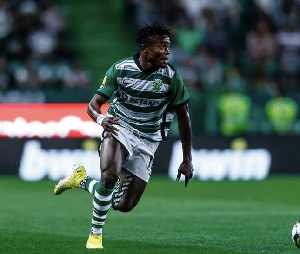 Sporting Lisbon player, Abdul Fatawu Issahaku