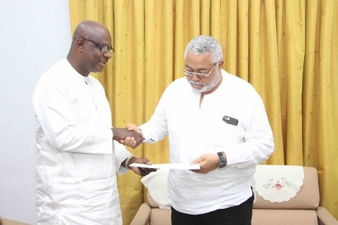 Kojo Bonsu sent his notification of intent to the General-Secretary of NDC yesterday