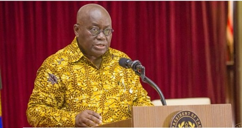 President Akufo-Addo promised the establishment of one district, one factory to create jobs