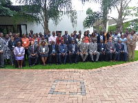 Attendees of the workshop in a group photograph