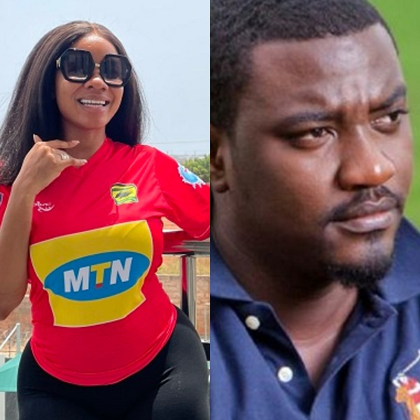 Broadcast Journalist, Serwaa Amihere and actor John Dumelo