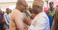 Dr Mahamudu Bawumia and John Dramani Mahama