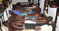 Inmates at Sunyani Central Prisons