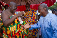 President Akufo-Addo and Ex President John Mahama