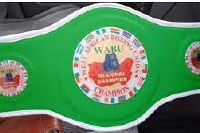 A WABU  Heavyweight Champion  belt