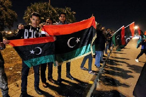 Libya Flag  Not Ready For Elections 1