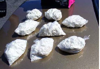 File photo: Impounded cocaine