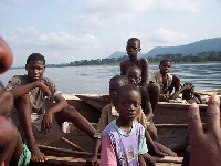 File photo: Trafficked children made to go fishing