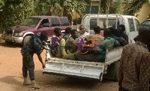 File photo: Illegal Miners arrested by Operation Vanguard Taskforce