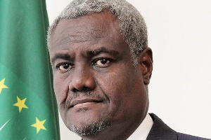 Chairperson of the African Union Commission Moussa Faki Mahamat