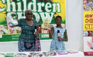 Madam Elizabeth Akua Ohene with Juanita Oppong-Amponsah