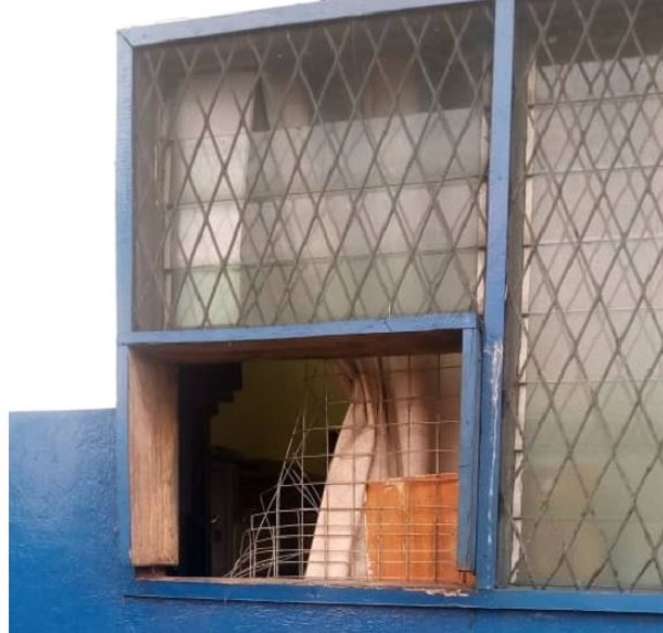 The thieves broke into one of the offices at the Nima Police station