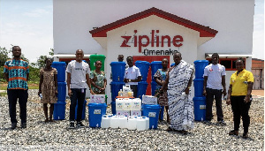 Zipline is helping host communities to fight the spread of coronavirus