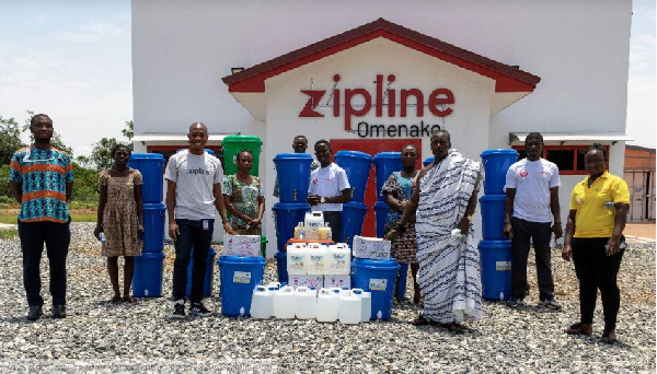 Zipline is helping host communities to fight the spread of coronavirus