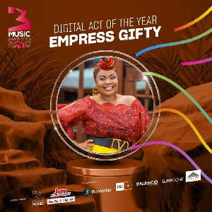 Gospel musician, Empress Gifty Adorye