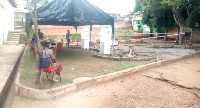 An empty polling station