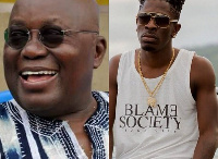 Shatta Wale and President Akufo-Addo