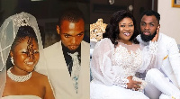 Queen Ciara Antwi and husband, Rev Obofour