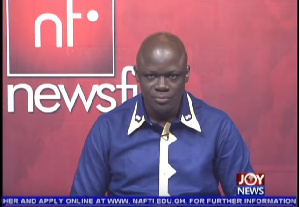 Host of NewsFile, Samson Anyennini