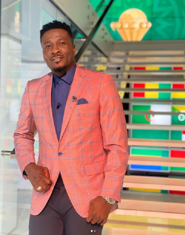 Legendary Ghanaian striker Asamoah Gyan