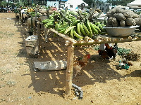 Some food items on display