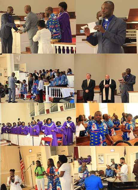 Images from the launch of the Church