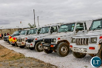 UPND motor vehicles handed to  10 provincial Chairmen across the country