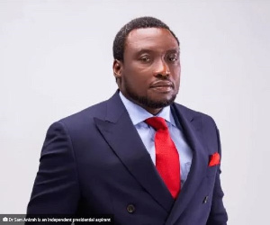 Independent Presidential Hopeful, Dr Sam Ankrah