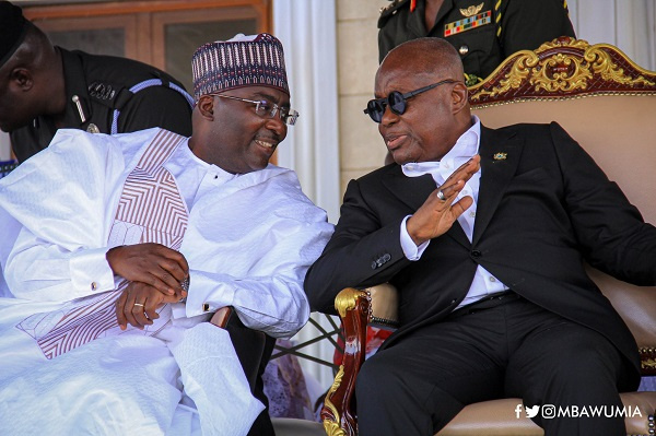 Dr. Mahamudu Bawumia and President Akufo-Addo