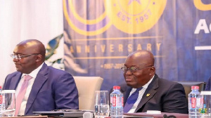 President Nana Addo Dankwa Akufo-Addo with his Vice, Dr. Mahamudu Bawumia