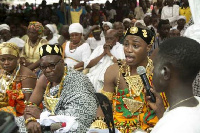 Chiefs and residents converged for the grand durbar