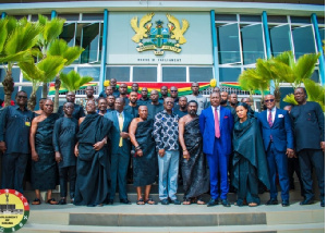 Family of John Jumah formally informed the Speaker of Parliament, Alban Bagbin, about his demise