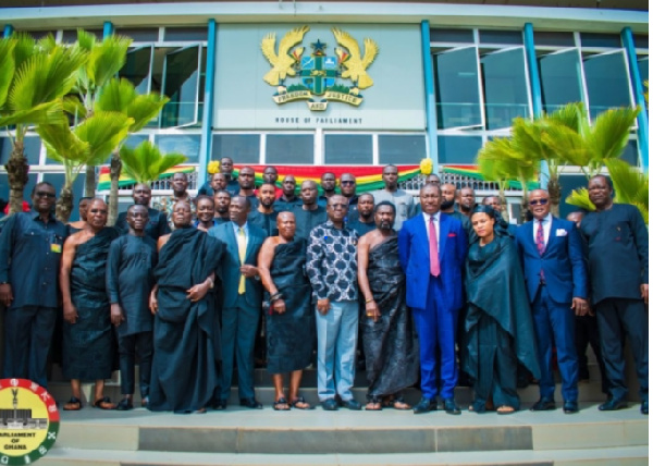 Family of John Jumah formally informed the Speaker of Parliament, Alban Bagbin, about his demise