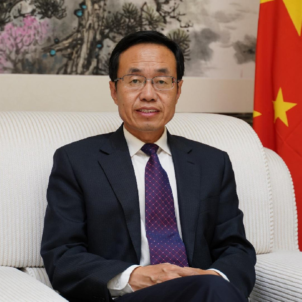 Chinesea ambassador to Ghana, Shi Ting Wang