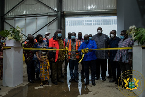 Compost Plant Akufo Addo Commissioning