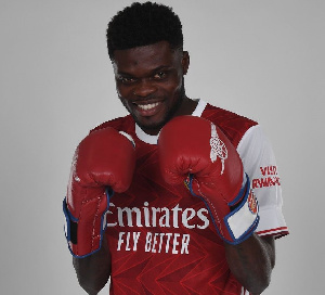 Thomas Partey   Arsenal Boxer