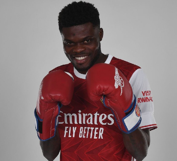 Arsenal midfielder Thomas Partey