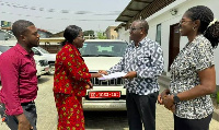 Presentation of the vehicle to the Sickle Cell Condition Advocates