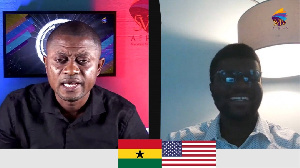 DJ Nyaami and US-based Ghanaian businessman Prince Kwame