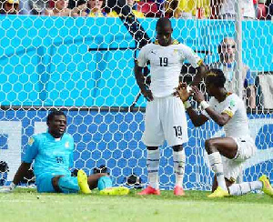 Black Stars White Jersey