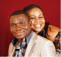 Gifty Osei and former husband, Prophet Prince Elisha Osei