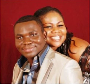 Gifty Osei and former husband, Prophet Prince Elisha Osei