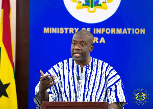 Information Minister, Kojo Oppong-Nkrumah