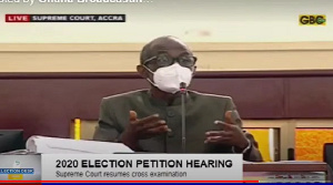 Johnson Asiedu Nketia was first witness of the petitioner