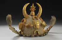 A ceremonial cap worn by courtiers at coronations is among the items to be loaned back