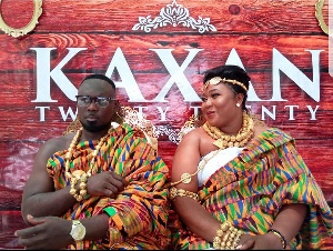 Xandy Kamel and husband, King Kaninja